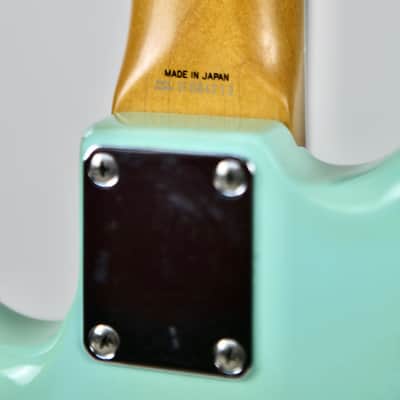 Fender Japan JB62M Pro-Feel Medium Scale Jazz Bass 1993-94 Sonic Blue SBL MIJ image 18