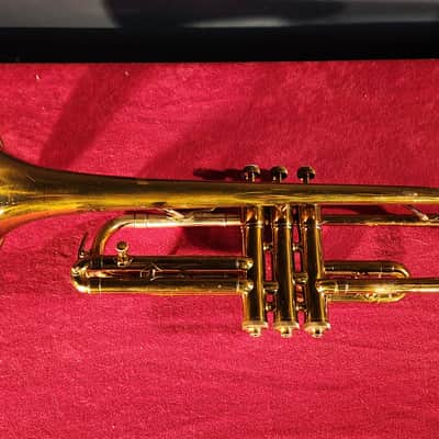 Antique 1930s King American Standard Cornet Brass w/ Carrying Case - RECENTLY SERVICED!! image 9