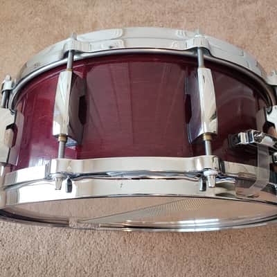 Pearl Masters Series MMX 14X5.5 Snare Drum - Wine Red image 7