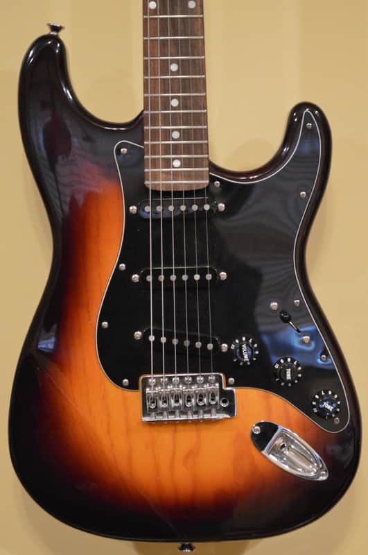 Wooster Custom Guitars S-style Double Cut 2017 Sunburst image 1