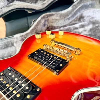 🔥GIBSON PICKUPS🔥 Epiphone Prophecy Les Paul Custom Plus GX~ Cherry Sunburst! Bild 18