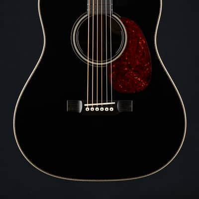 Bourgeois DS Vintage 12-Fret Indian Rosewood and Adirondack Spruce Black Top NEW image 4