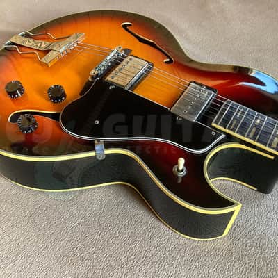 GUYATONE SG-58 - ES-175 - 1975 w/OHSC- 'PHATCAT' VINTAGE JAPAN FULL-BODY image 1