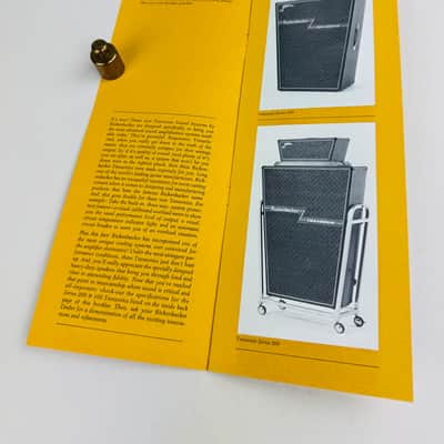 Rickenbacker Transonic Sound Systems Foldout 1968 image 5