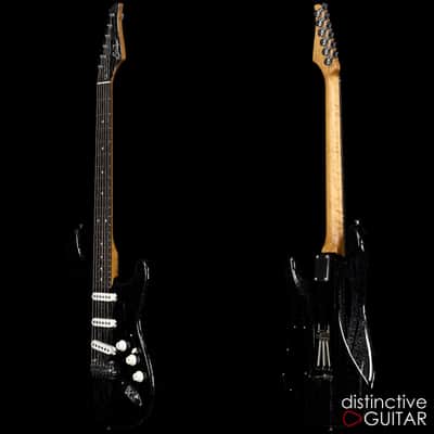 Suhr Classic S Custom - Silver Sparkle Drip image 8