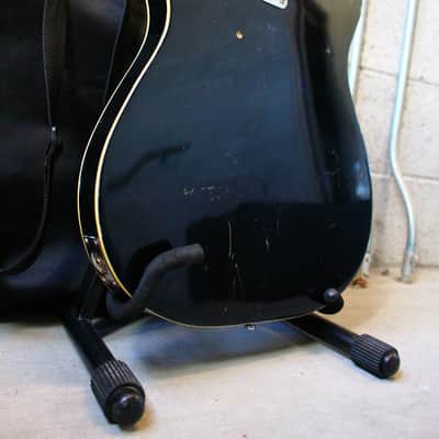 Greco Semi Hollow Body Guitar Black image 15