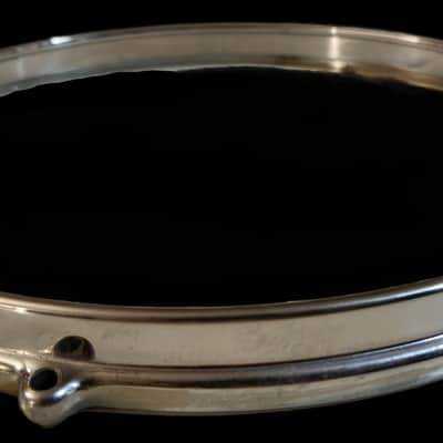 Vintage 1960's Premier 12" Die-cast 6-hole Tom-Tom Chrome Hoop England image 6