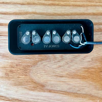 TV Jones T-Armond Bridge Guitar Pickup, Soapbar Mount, Black image 2