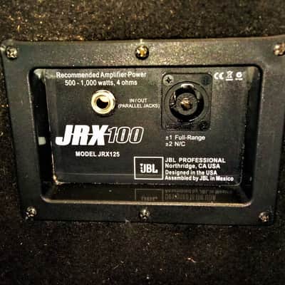 JBL JRX100 2-Way Passive PA Speakers Pair With Dual 15" Woofers Tested Work image 10