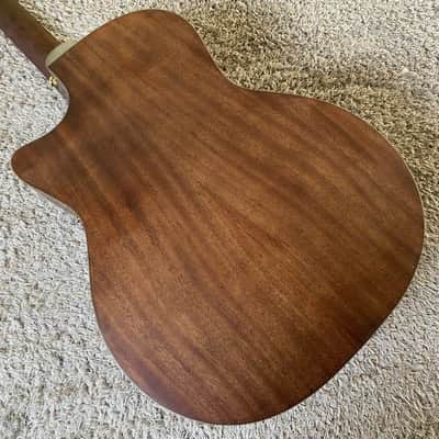 Luna 40 Inch Acoustic Guitar, Carved Red Pine Top Body, Mahogany Neck image 17