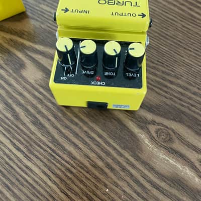Boss OD-2 Turbo OverDrive (Black Label) 1985 - 1988 - Yellow image 4