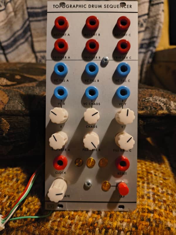Loudest Warning 4U Serge Topographic Drum Sequencer (Mutable Grids) image 1