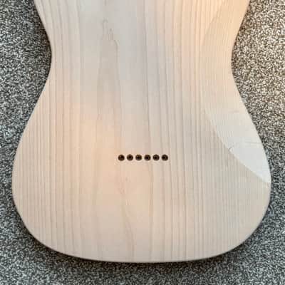 Partscaster, 1 pc Alder Esquire, Telecaster, Musikraft Neck, Duncan Custom Shop, 2025 - Black image 16