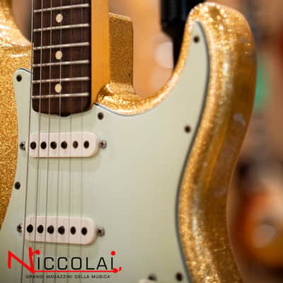 Fender Greg Fessler 1964 Gold Sparkle Relic Stratocaster LTD Custom Shop Limited Edition image 13