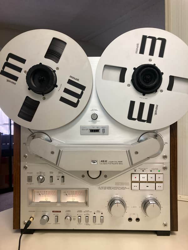 Akai GX-636 1980 Brilliant Silver Aluminum | Reverb