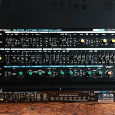 1984 Roland MKS-80 Super Jupiter Rackmount Sound Module w/ MPG-80 Programmer image 4