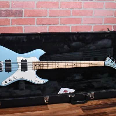 Harney Jupiter Bass One Off Late 80s-90s USA Sonic Blue w/OHSC image 2