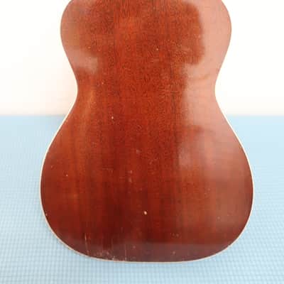 Vintage 1960s Harmony Stella 4 String Acoustic Tenor Guitar Clean Works Great Sunburst Clean! image 9