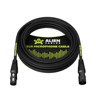 Alien Cables Star Quad Balanced XLR Cable 10 Foot - 2 Pack image 10