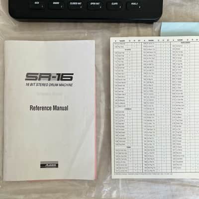 Vintage Alesis SR-16 With Power Cord And Original Box image 5