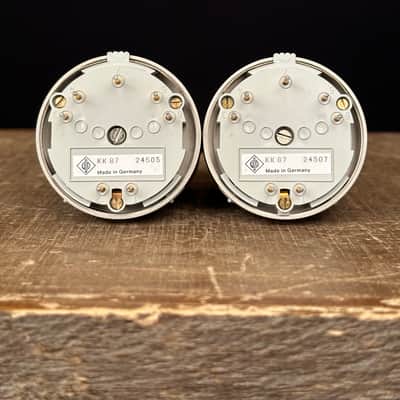 Vintage Neumann U87 Condenser Microphone Sequential SN Stereo Pair. 1983. Swivel Mounts. All Original! image 14