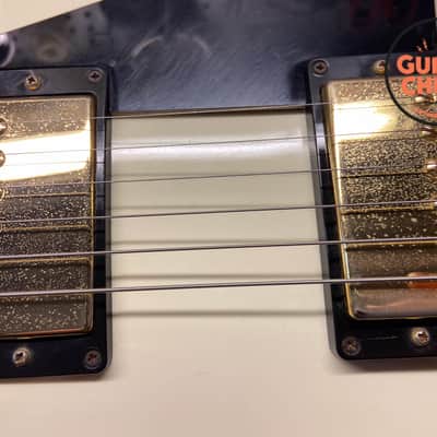 2014 Gibson Custom Shop Les Paul Custom Alpine White – Vintage Patina – COA + Original Case image 11