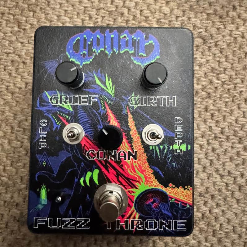 Magic Pedals/Dunwich Amplification Conan Jon Davis Signature Fuzz Throne - Art image 1