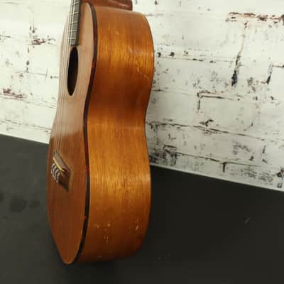 Vintage 1950s Silvertone Baritone Ukulele – Mahogany (Harmony Chicago Made) image 10