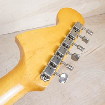 Fender JG-66 Jaguar '62 Reissue CIJ 1997 Candy Apple Red w/ Matching Headstock w/ Gig Bag image 5