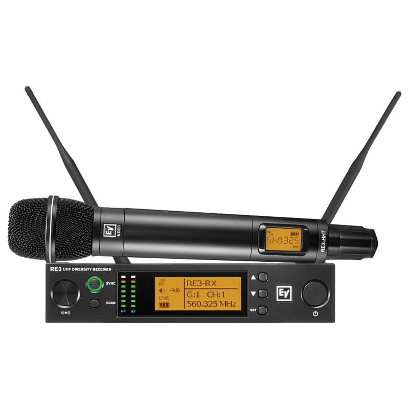 Electro-Voice RE3-ND86-5L Wireless Mic System with ND86 Supercardioid Capsule image 1