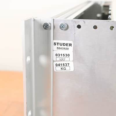 Studer D23m I/O System w/ A-Link HD Card, Fan Module, and Filter Module CG01BZK image 9