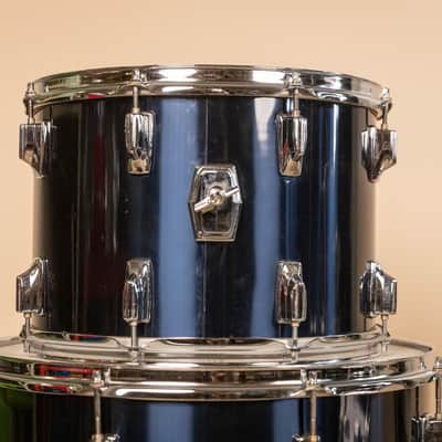 1970s Tama Imperialstar Mars 5LX Midnight Blue Drum Set image 13