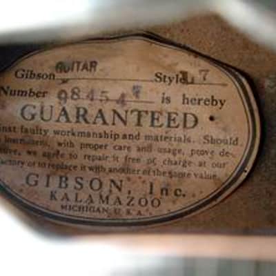 Gibson L-7 L7 1945 image 8