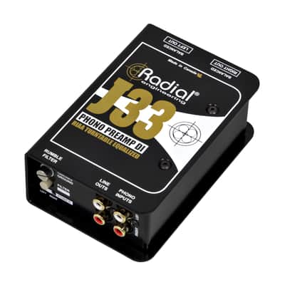 Radial J33 Turntable Pre-Amp  and Direct Box - Studio Preamp image 2