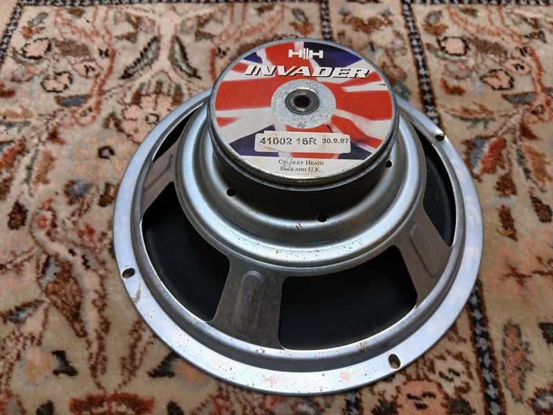 HH Invader 10" 16 Ohm Guitar Speaker Made In England image 1