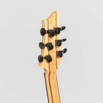 Schecter USA Custom Shop Sunset Extreme Exotic 6 Flamed Koa Electric Guitar - Tabacco Sunburst image 8