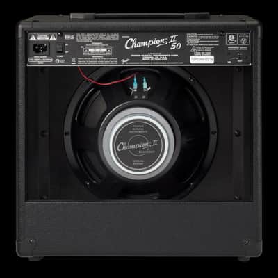 Fender Limited Edition Champion II 50 Blackout Guitar Amp Combo image 2