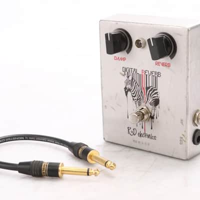 R3d Electronics Digital Reverb Guitar Effect Pedal Stompbox w/ Cable #47852 image 13