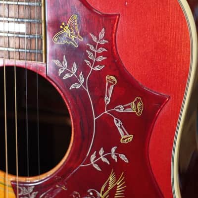 Gibson 1974 Hummingbird Custom, Cherry Sunburst (Pre-Owned) image 5