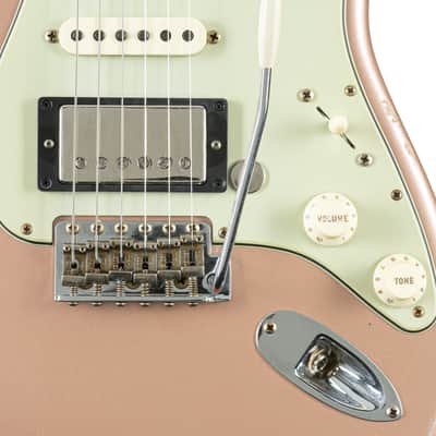 Fender LTD '59 Stratocaster HSS Relic RW Shell Pink Metallic #CZ585769 - Custom Electric Guitar image 8