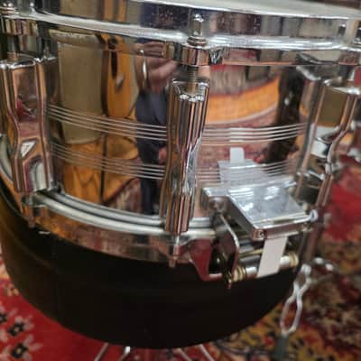Tama Mastercraft Imperialstar 8056 14x6.5 10 Lug Snare Drum 1980s image 8