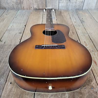Custom Kraft Kay Made Vintage Acoustic Guitar Model 6116 - Sunburst image 7