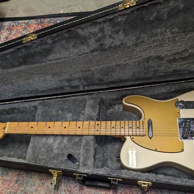 2008 Fender American Standard Telecaster !SIGNED! with Maple Fretboard- Blizzard Pearl image 11