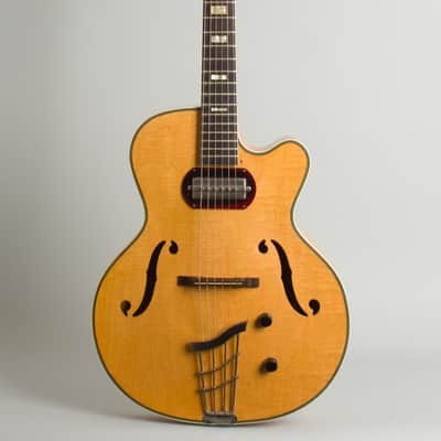 Harmony  H-65 Hollow Body Electric Guitar (1959), ser. #86H65, black hard shell case. image 1