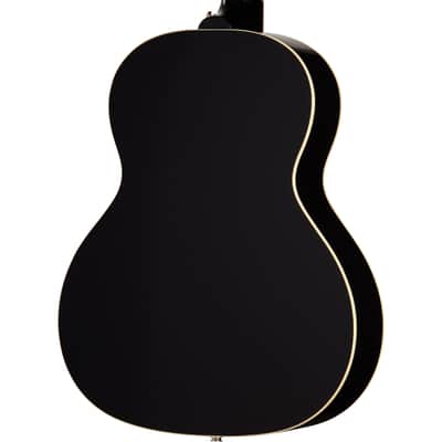 Epiphone Blues King Studio Acoustic Electric Guitar - Ebony image 8