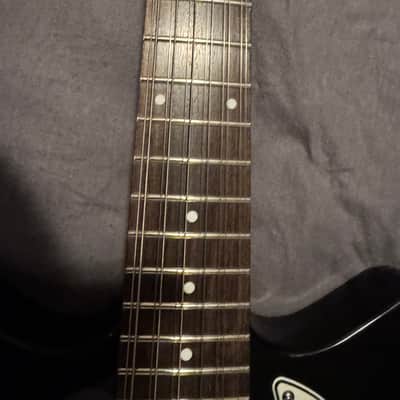 2025 Danelectro 59X12 Black w/gig bag image 3
