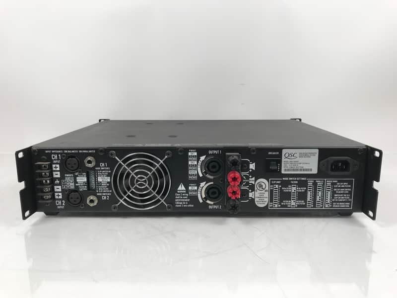 QSC RMX 1850HD Pro Stereo Power Amplifier | Reverb