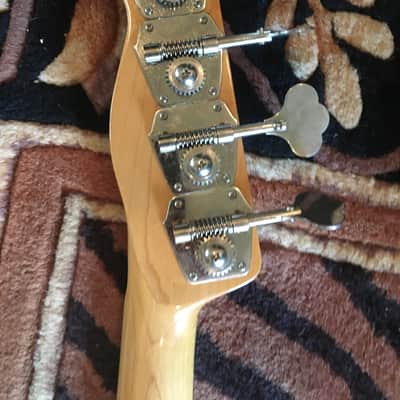 Fender Precision Blue Flower Japanese reissue  1980's Blue Flower Print image 5