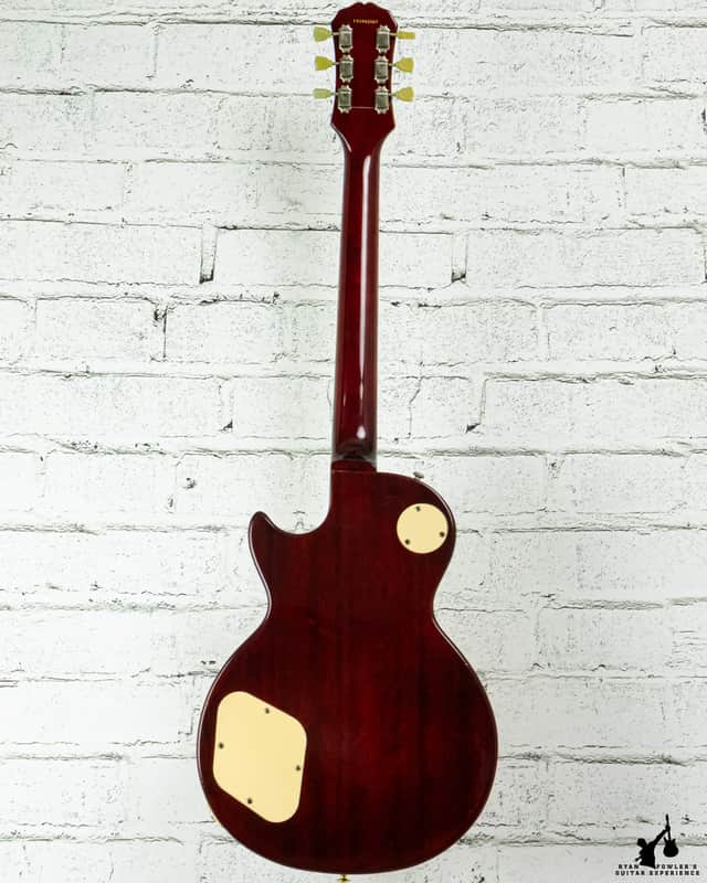 Epiphone Les Paul Standard Flame Top Cherry Sunburst | Reverb