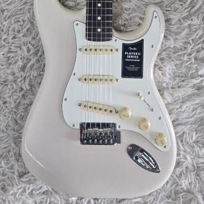 Fender Player II Stratocaster, Rosewood Fingerboard, White Blonde Finish - MIM image 1